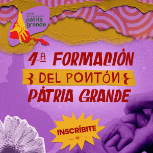 4ª Formación del Pontão Pátria Grande